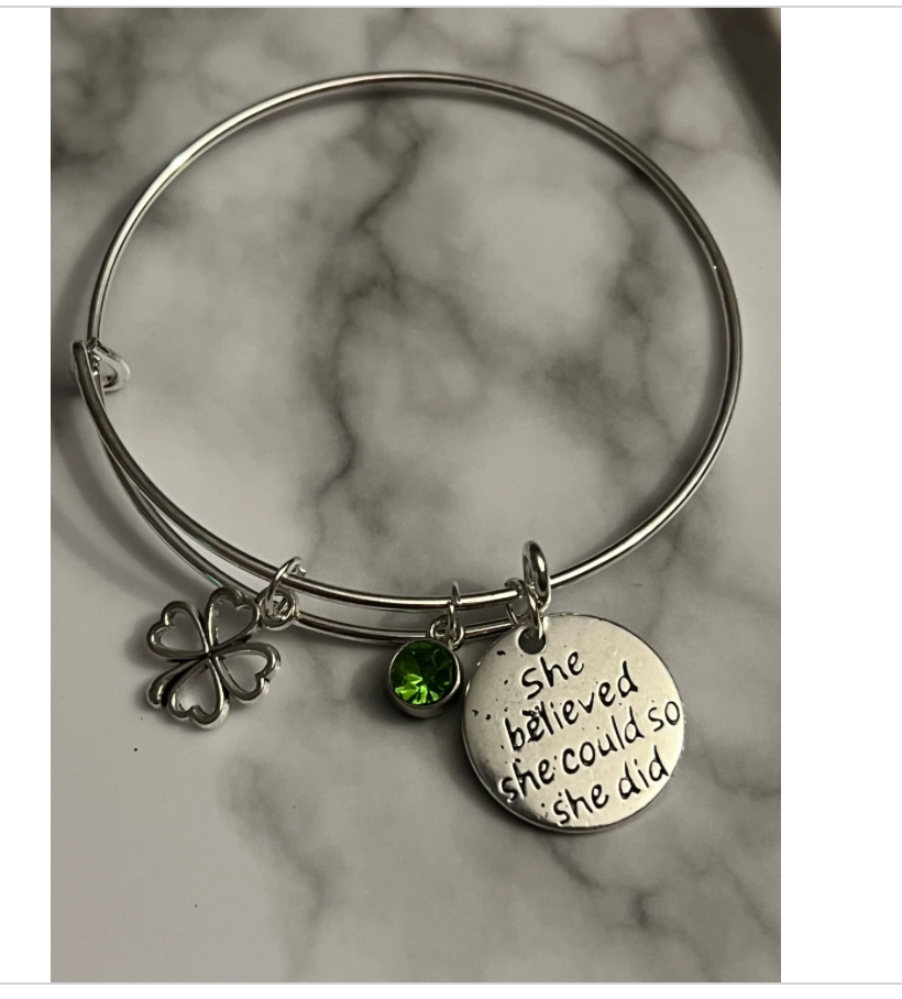 Irish Dance Charm Bangle