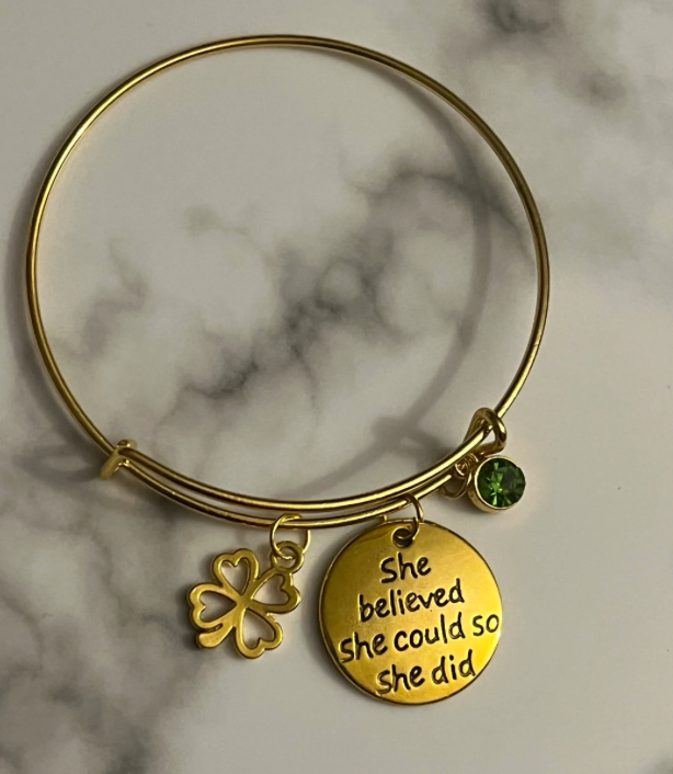 Irish Dance Charm Bangle