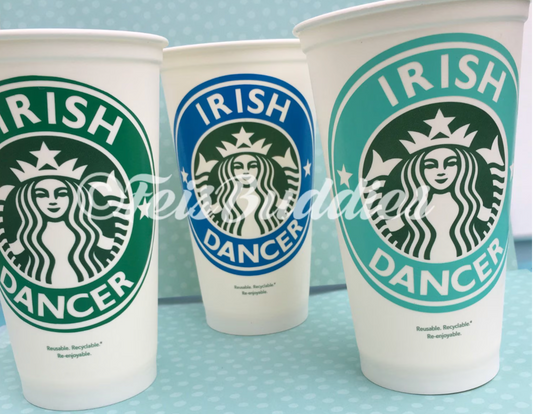 Irish Dancer Coffee Cup