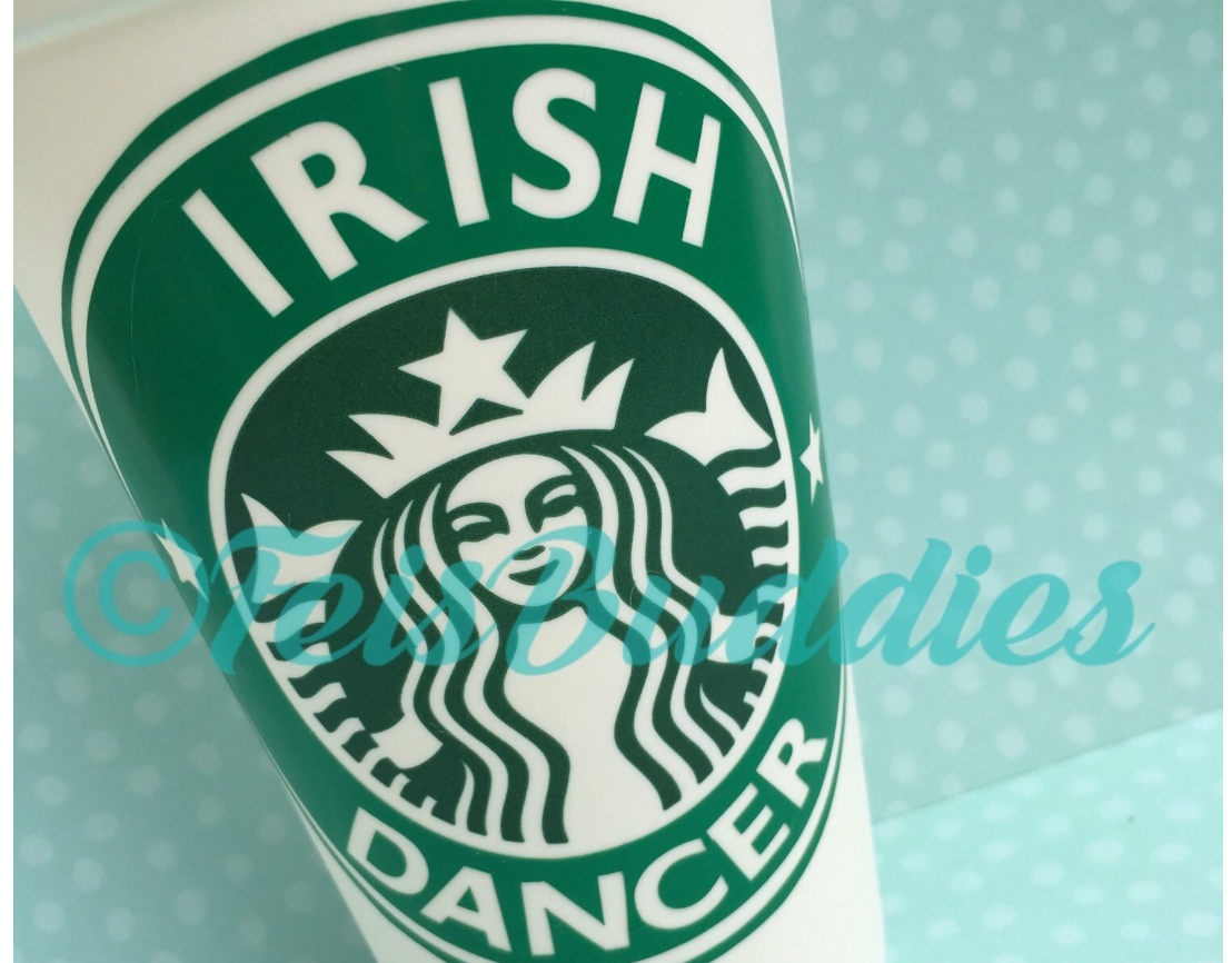 Irish Dancer Coffee Cup